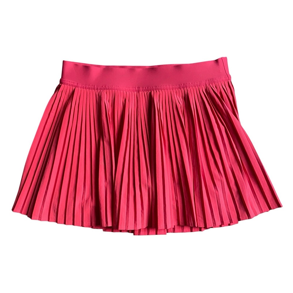 Lululemon Varsity HR Pleated Tennis Skort Size 6 Pink LW8AJYS Golf Athleisure